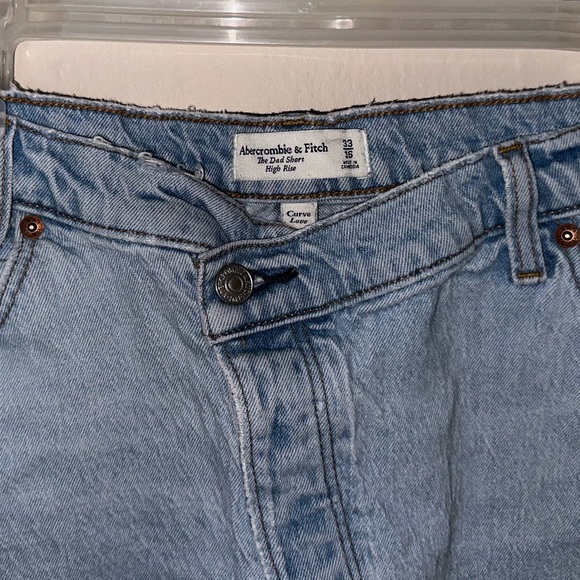 Abercrombie The High Rise Dad Shorts Curve Love - Picture 2 of 3